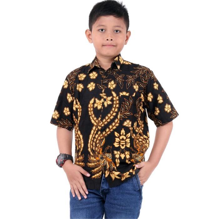 Best Seller Batik Couple Batik Anak Cewek Cowok Kemeja Batik Anak Laki-Laki Dress Batik Anak
