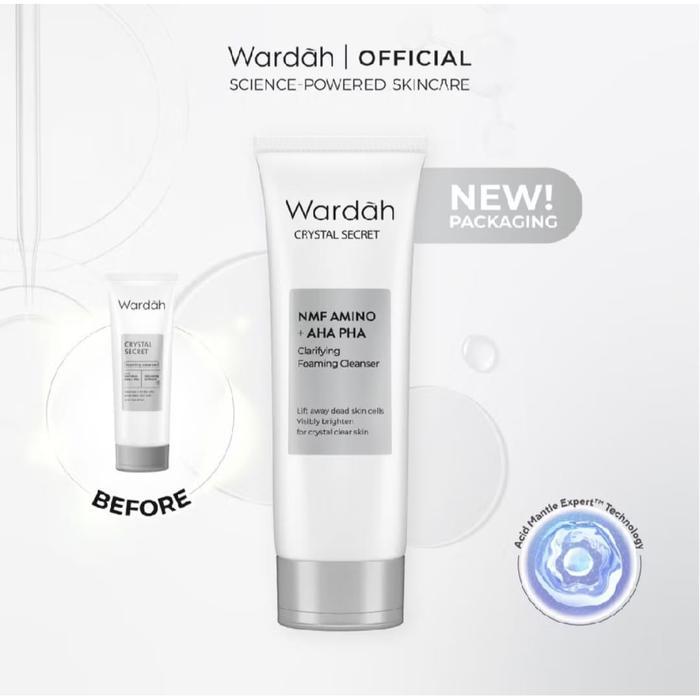 FACIAL WASH / FACIAL FOAM / CUCI MUKA WARDAH WHITE SECRET