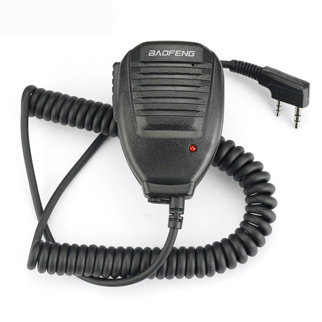 2pcs Baofeng Microphone for Baofeng Walkie Talkie Speaker Mic for UV-5R UV-5RA UV-5RE UV-3R UV-82 UV