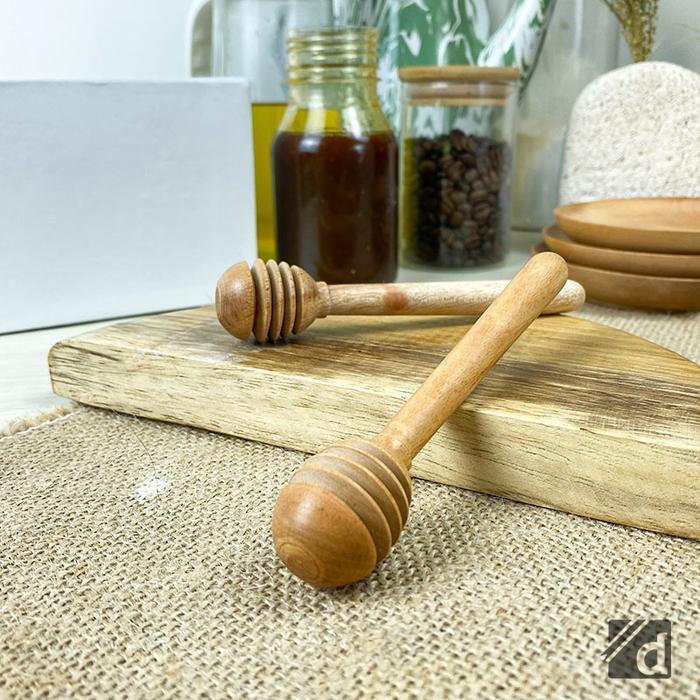 Sendok Madu Unik Bahan Kayu Pinus Pilihan. Food Grade