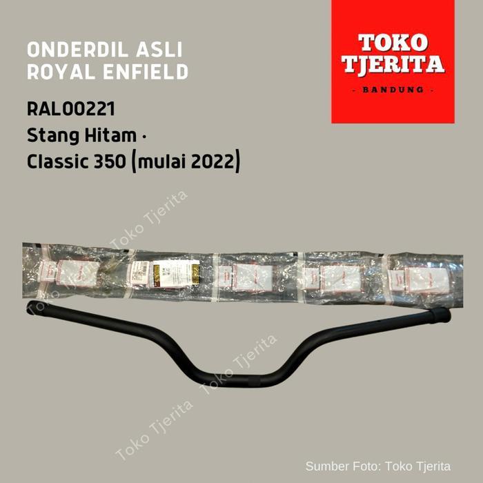 Stang Hitam RAL00221 Classic 350 2022 - Royal Enfield ASLI