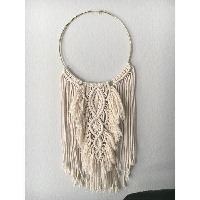 [READYSTOCK] macrame wall hanging/ macrame dreamcather/makrame hiasan dinding no 255
