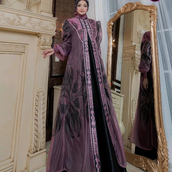 Gamis khadijah series 3 in 1 by Qisya jaya