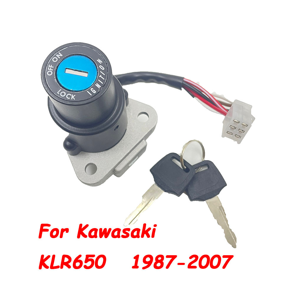 KLR650 Ignition Switch Lock For Kawasaki KLR-650 KLR 650 1987-2007