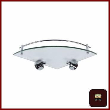 KRIS Rak Ambalan Sudut Kaca Kamar Mandi 3731