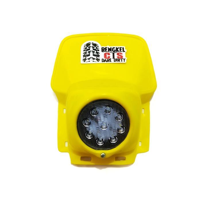 HEADLAMP LAMPU DEPAN JADUL VINTAGE TRAIL KLASIK LED ELBA