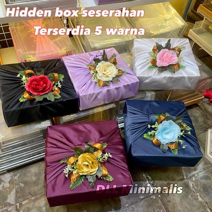 Hidden box seserahan 1 pcs kotak hantaran hidden malaysia