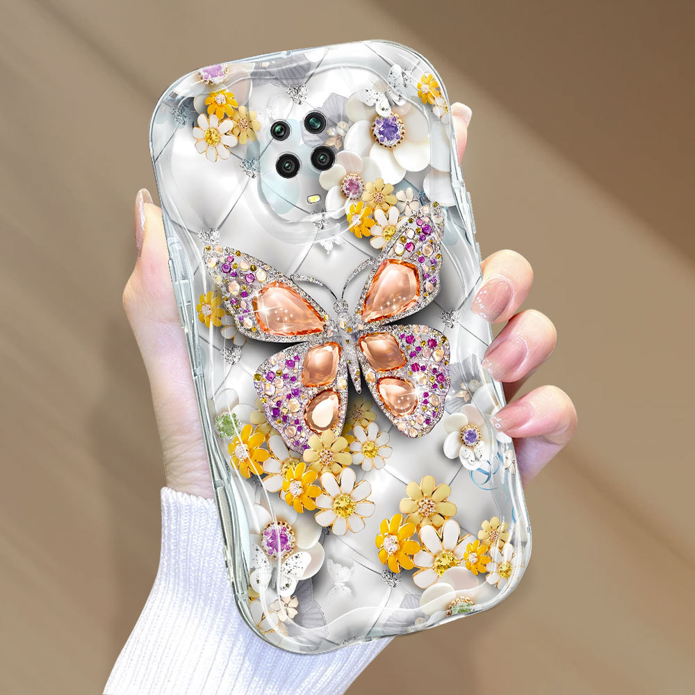 Casing Hp Untuk Xiaomi Redmi Note 9S 9 Pro Max Mode Krim Phone Case Lembut Handphone Softcase Kartun