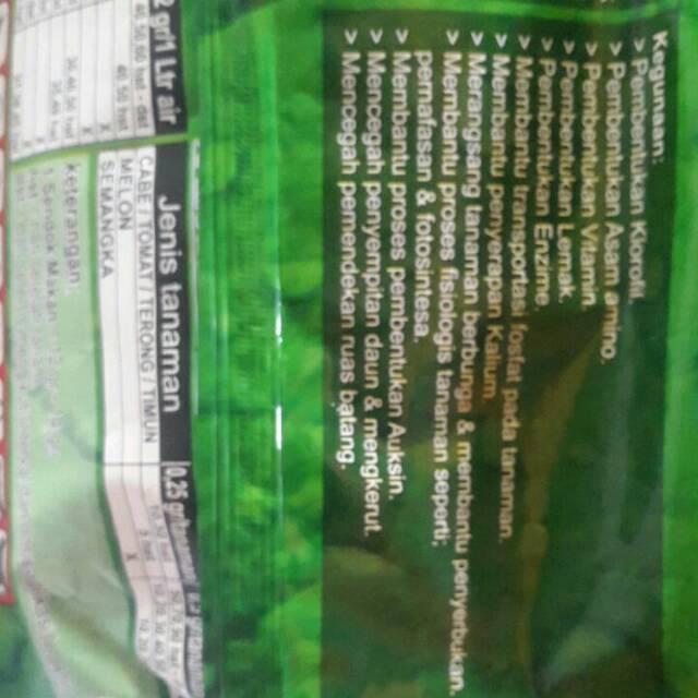 Little_Little_ Java Green 1Kg Pupuk Daun Pupuk Mikro Micro Pelengkap Pupuk Npk Java Mas Nutrisi