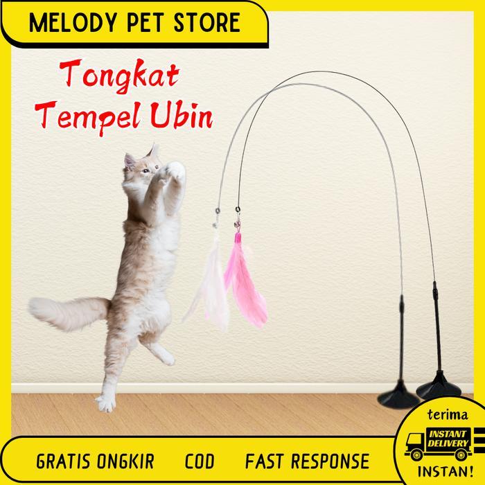 Diki_Diku Melodyps Mainan Tongkat Tempel Ubin Mainan Tongkat Bulu Tempel Di Dinding Lantai Lentur