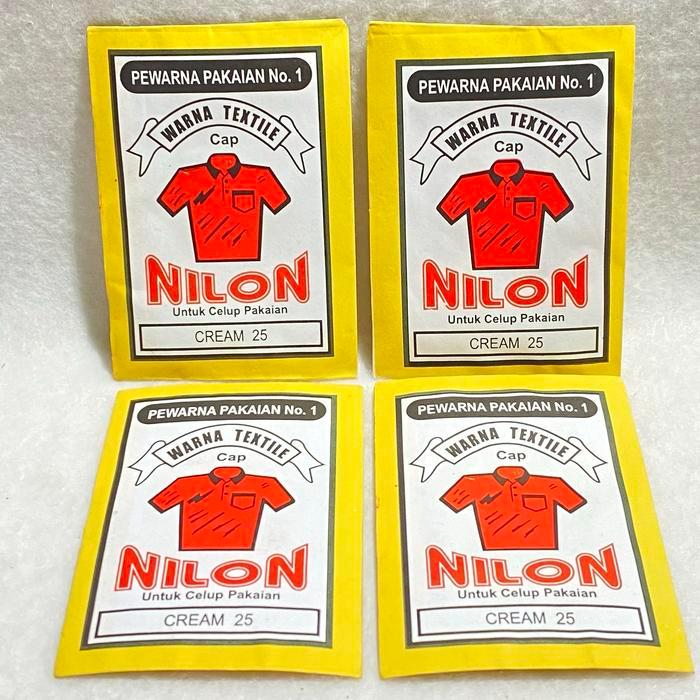 WANTEX / PEWARNA KAIN / PEWARNA PAKAIAN CREAM NO.25 / 1 PCS