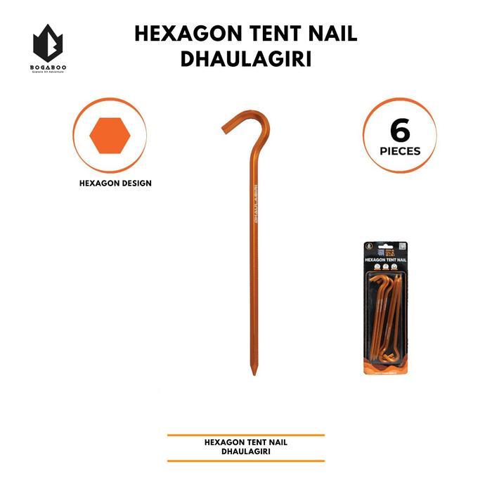 Decathlon Hike - Pasak Tenda Hexagon Alumunium Alloy - Pasak Tenda Camping Gunung