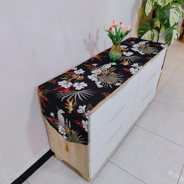 TAPLAK MEJA 200X35CM, TAPLAK MEJA PANJANG, TAPLAK MEJA MAKAN, TAPLAK MEJA TAMU