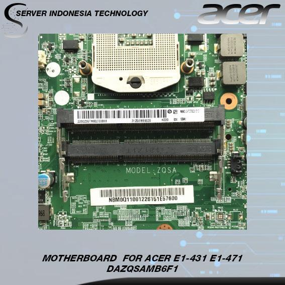 MOTHERBOARD FOR ACER E1-431 E1-471 DAZQSAMB6F1