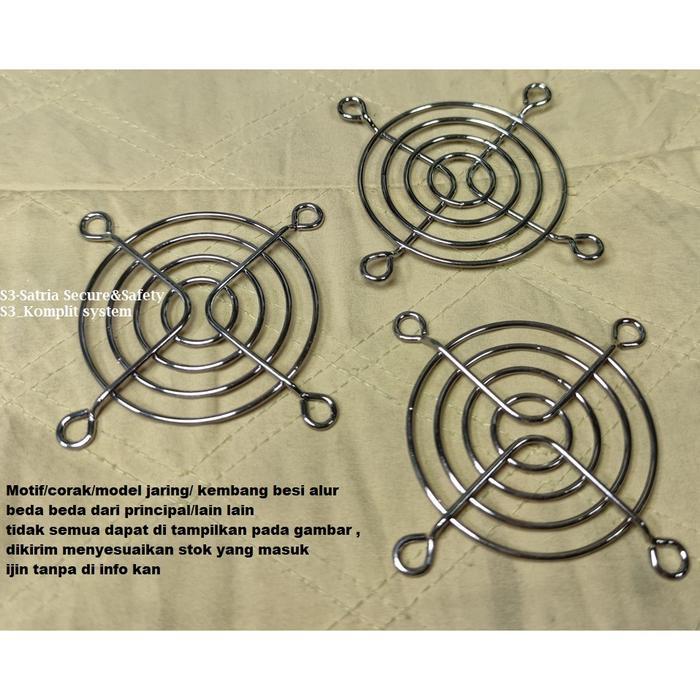 Jaring 6Cm Guard Fan 6 Cm Bisa Untuk 5Cm 4Cm Dc12V Dc 5V Dc 24V 5 4 Cm 12V 12Vdc 5Volt 5Vdc Dc5V 24