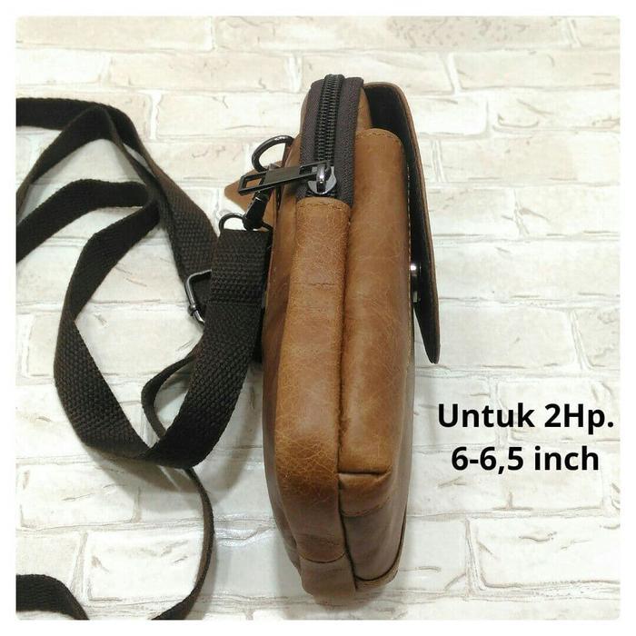 Tas Selempang Pria Tas Selempang Pria Sarung Hp Kulit Asli