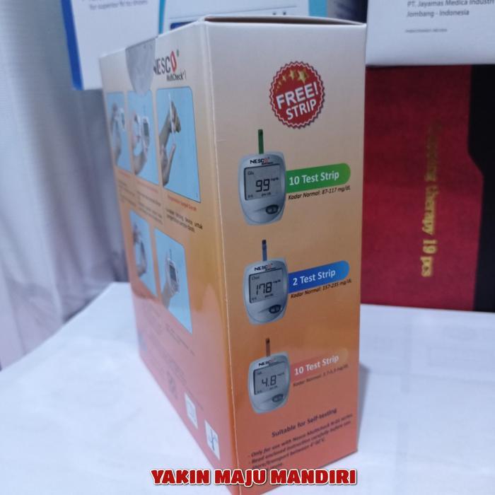 NESCO MULTICHECK / ALAT TES GULA DARAH / KOLESTROL / ASAM URAT