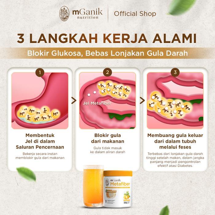 MGANIK METAFIBER YUZU - SUPLEMEN DIABETES