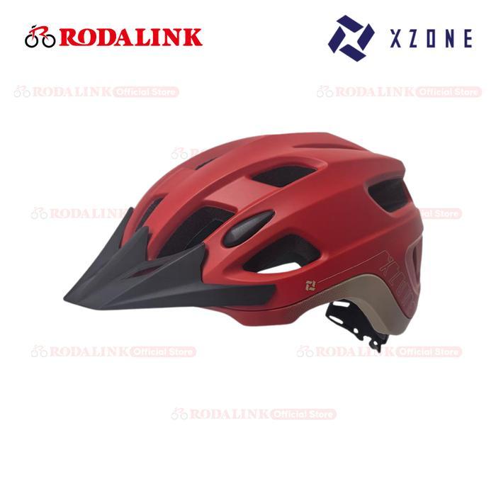 Xzone Helm Sepeda Gunung MTB Dirt Helm MTB dengan Rear Light USB