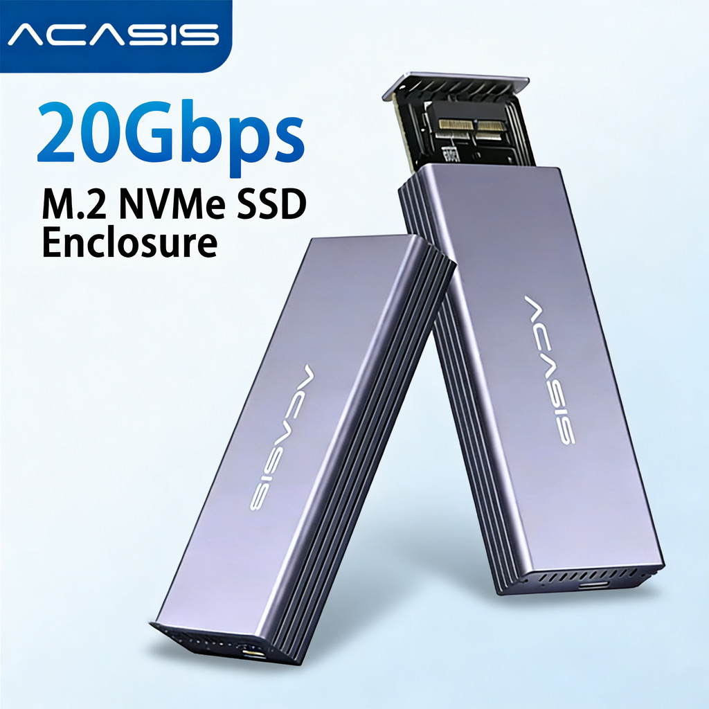 ACASIS MacBook SSD Enclosure Suit M.2 Nvme SSD 12+16 PIN for Apple Mac/iMac/MacBook Pro/Air 2013 to