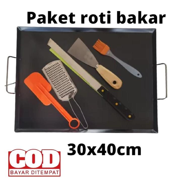 Wajan Roti Bakar / Paket Lengkap Peralatan Roti Bakar