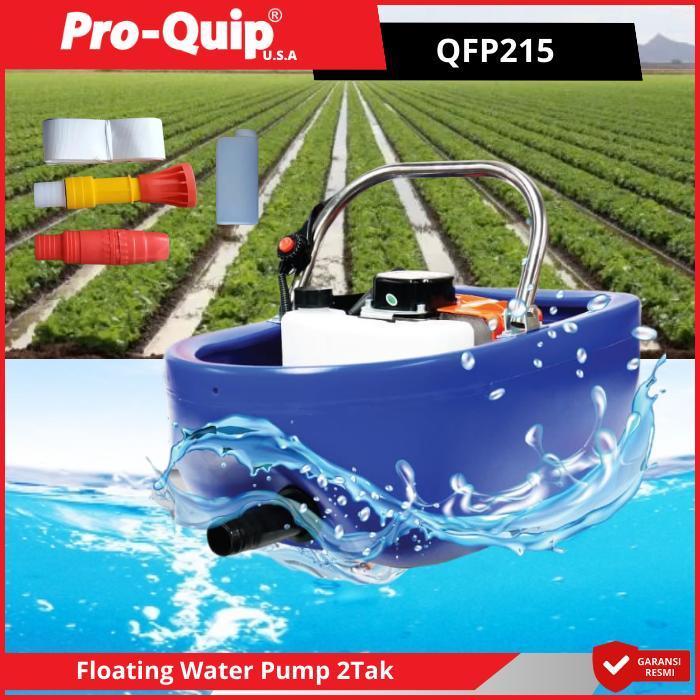 ProQuip QFP215 Mesin Pompa Air Apung Irigasi Floating Pump Floating Water Pump 2-Tak QFP 215