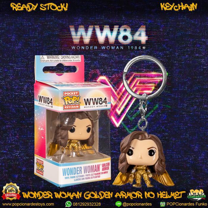 Funko POP Keychain - Wonder Woman 1984 - Wonder Woman Gold Armour