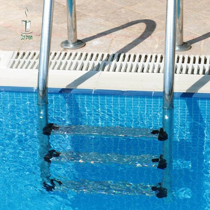 TIDAK LICIN PEDAL TANGGA KOLAM RENANG MENGENTALKAN BAHAN 304 BAJA TAHAN KARAT / AKSESORI ESKALATOR