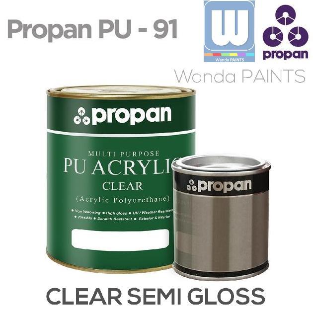 Cat Kayu PROPAN PU-91 Clear Semi Gloss (5 Liter)
