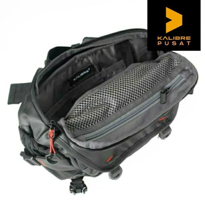 Waistbag Minimalis Kalibre Waist Bag Carbine 02 Black Original Tas Pinggang Kalibre Carbine 02