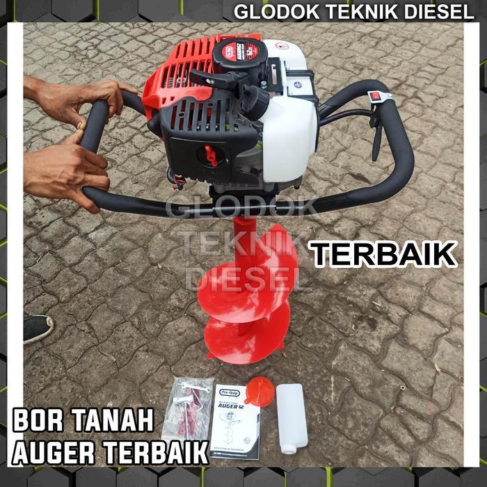 Diskon Mesin Bor Tanah 25 Cm Proquip Auger 58 / Mesin Bor Tanah Proquip Mata Bor Tanah 2.5" 4" 6" 8"