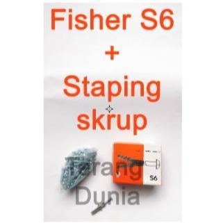 . Fiser S6 skrup s6 fisher s6 dan staping s6 Visher s6 sekrup s6