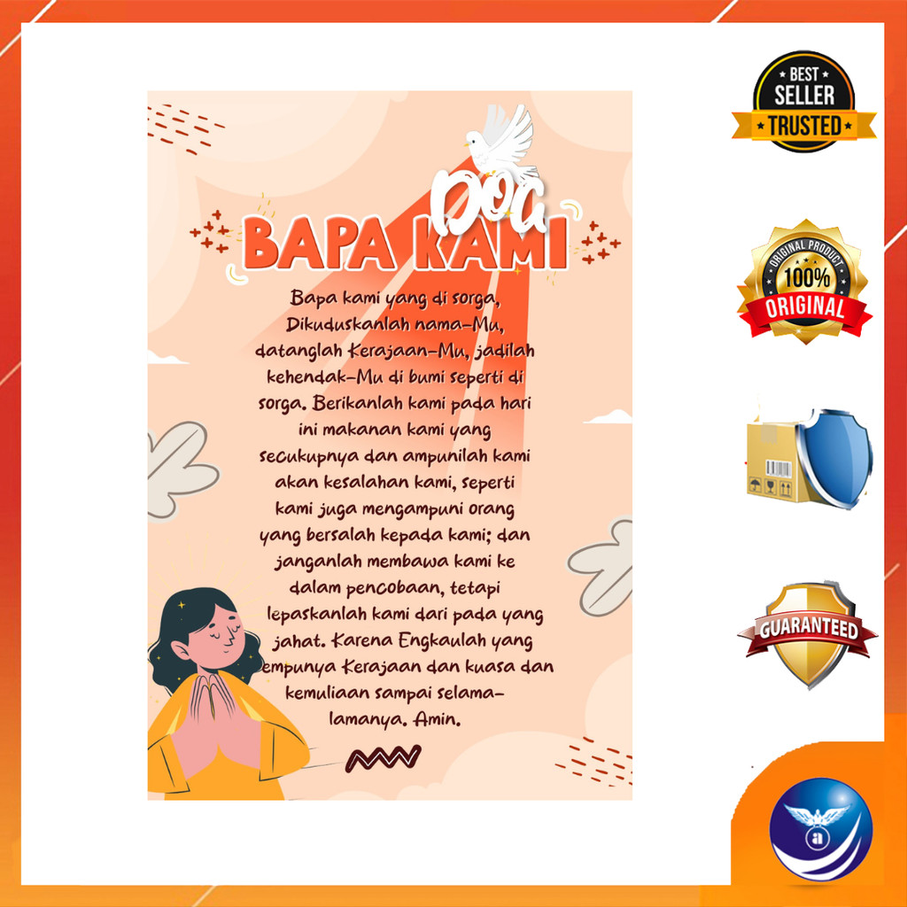Poster Doa Bapa Kami