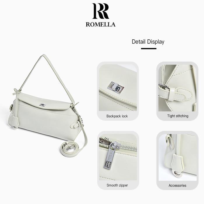 New Romella Shoulder Bag Wanita Multi-Fungsional Model Sederhana Dan Berkelas R096