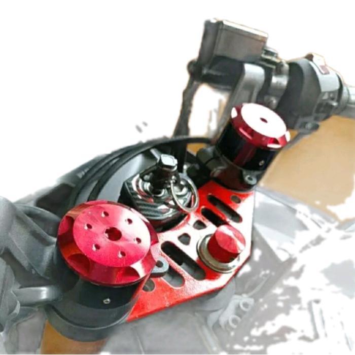 COVER TUTUP SHOCK DEPAN R15V3 XABRE TUTUP SHOCK R15 TUTUP UP SIDE DOWN R15 TUTUP SHOCK MT 15 Motor