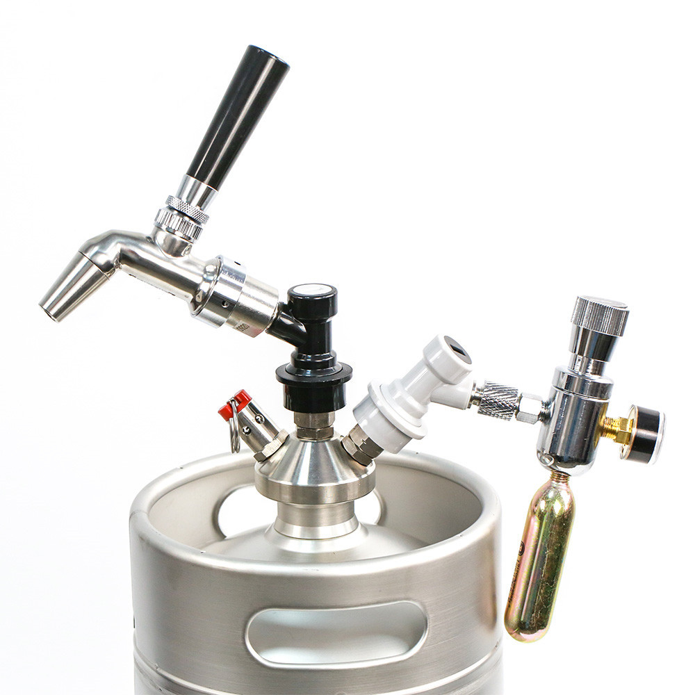KegLand Mini Keg - 10L (175mm X 488mm) Stainless Steel