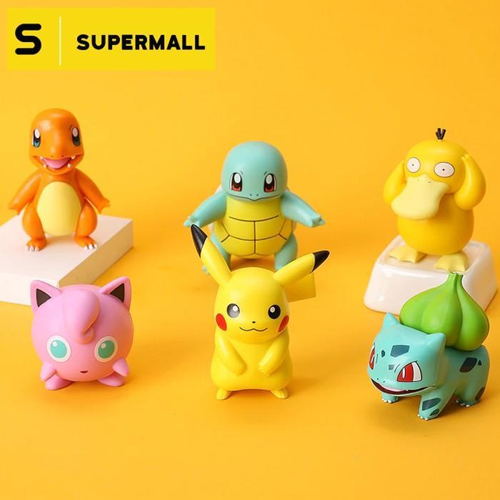 SUPERMALL Action Figure - Figure Set Mainan / Figure Set Anime Cartoon