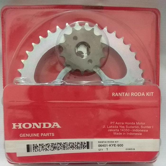 GEARSET MEGAPRO MONOSHOCK ORIGINAL AHM GIRSET NEW MEGAPRO MONO VERZA AHM RANTAI MEGAPRO NEW