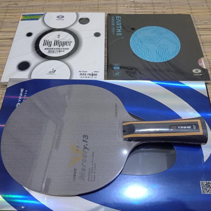 Paket Bet Tenis Meja Yinhe Y13 Original