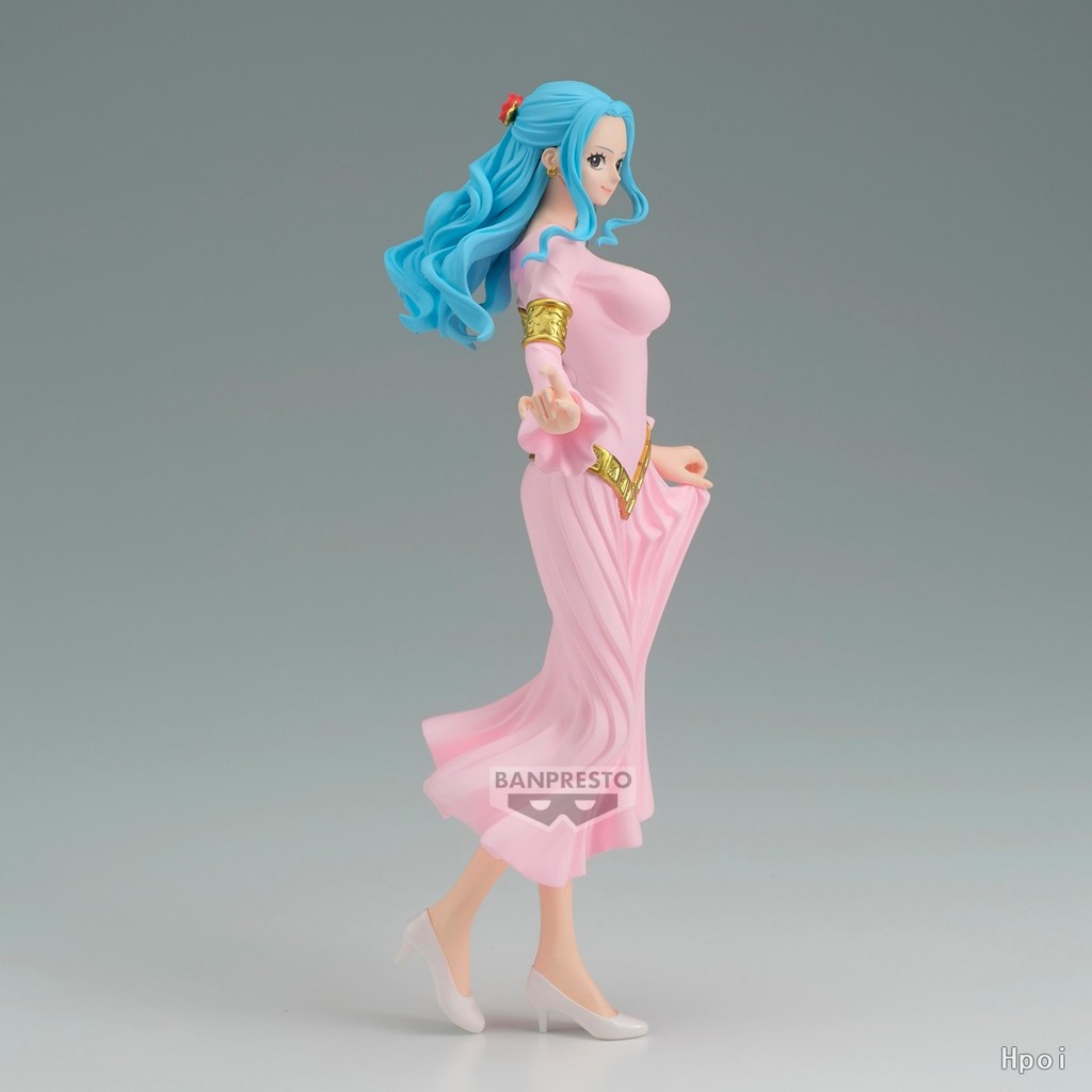 23CM Anime One Piece Nefertari D Vivi Figure GLITTER&GLAMOURS Series Model Toys and Dolls Action