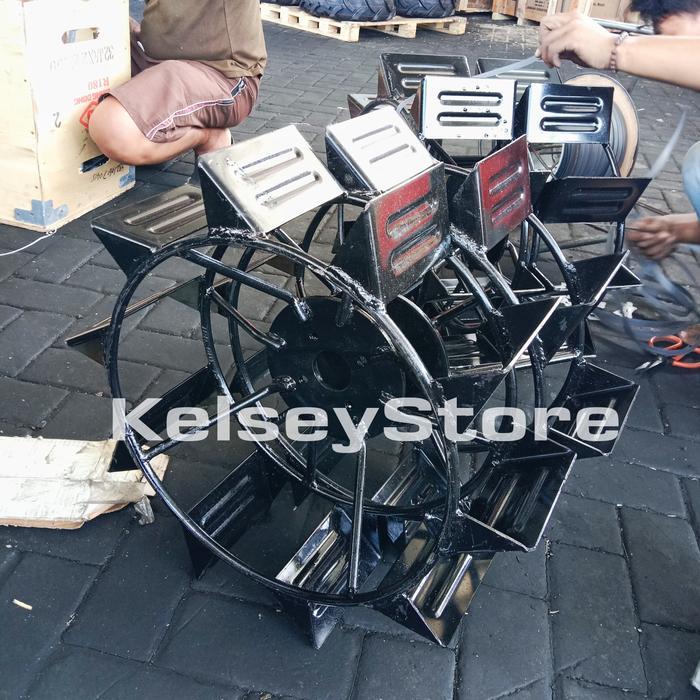 RODA BESI TRAKTOR QUICK CAKAR BAJA CW 550 / Cultivator Mini / ASLI