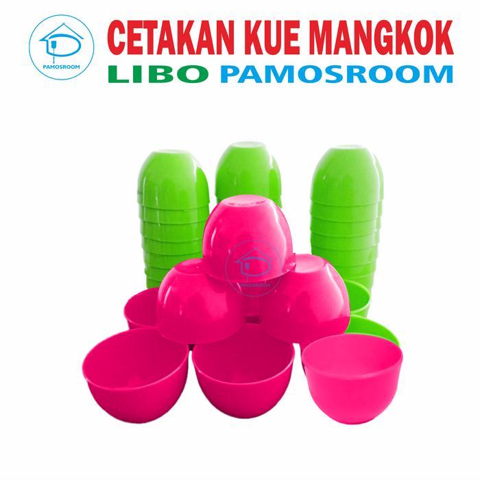 Cetakan Kue Mangkok Plastik Kukusan Kue Talam Kue Cucing Agar Mini