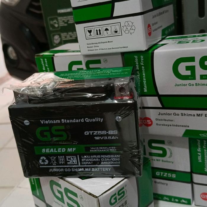 Aki Motor GS GTZ5S Yamaha Jupiter Z, Jupiter Z1, Jupiter MX135