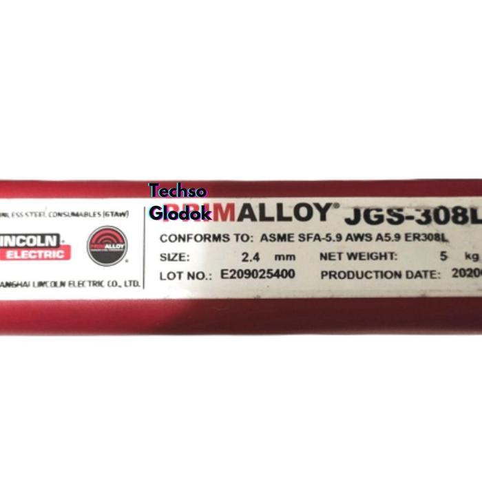 Kawat Las LINCOLN ER308L (JGS-308L) (harga per box)