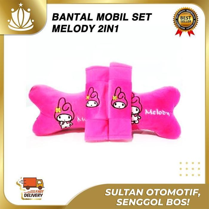 Bantal Mobil Melody 2in1 - Melody