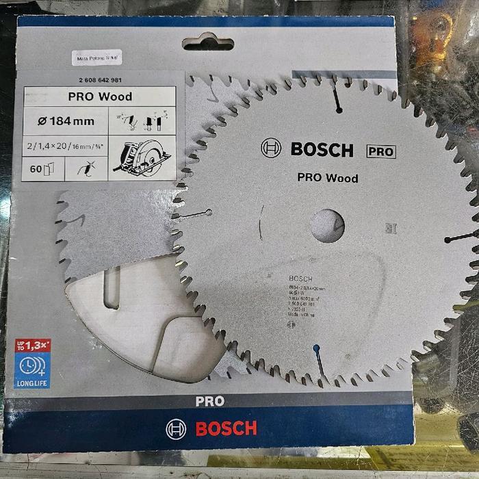 BOSCH CIRCULAR SAW / MATA GERGAJI BOSCH 7" X 60T UNTUK KAYU
