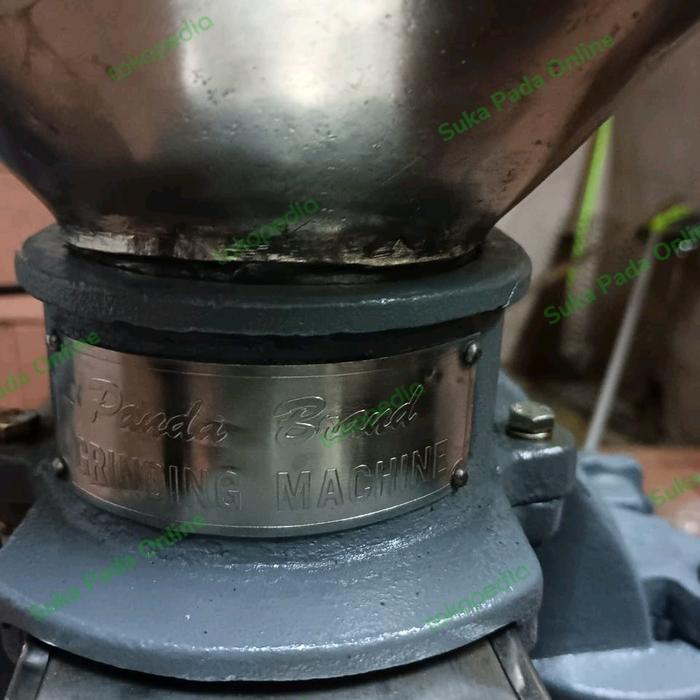 Mesin giling cabe kedelai tahu cap Panda grinding machine