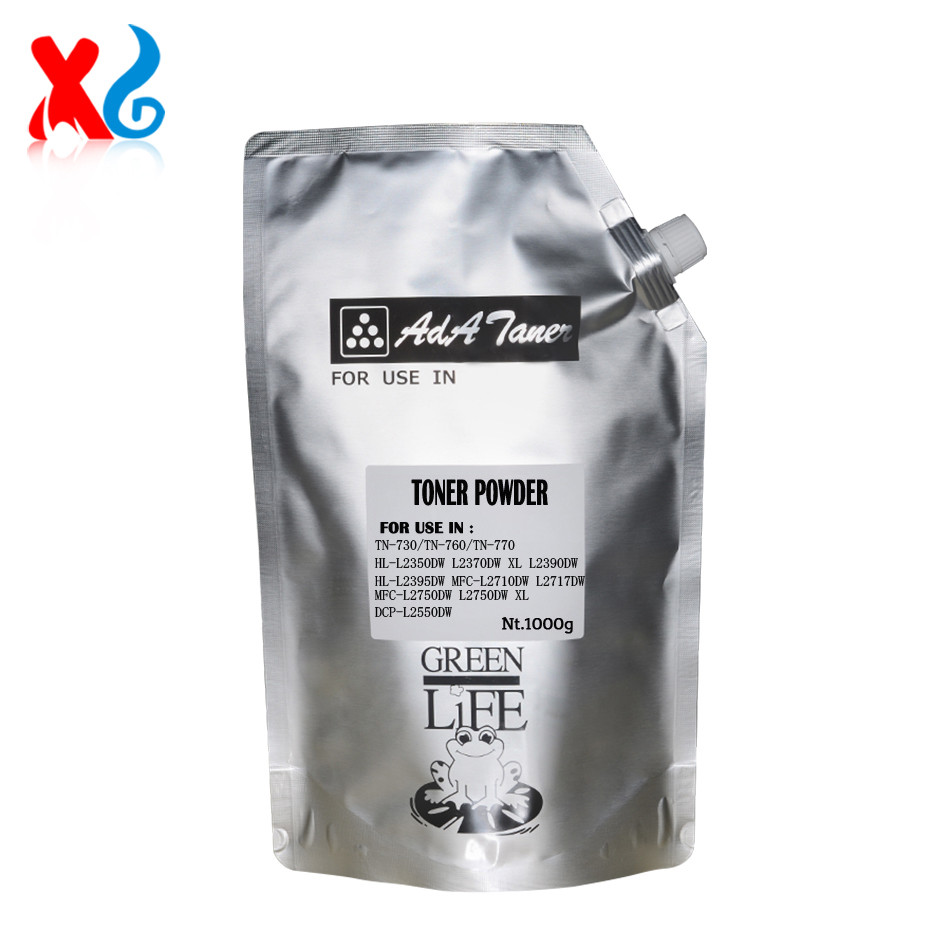 STOK TERBATAS  1000g Universal Refill Toner Powder For Brother HL-L2350DW L2370DW XL L2390DW L2395DW