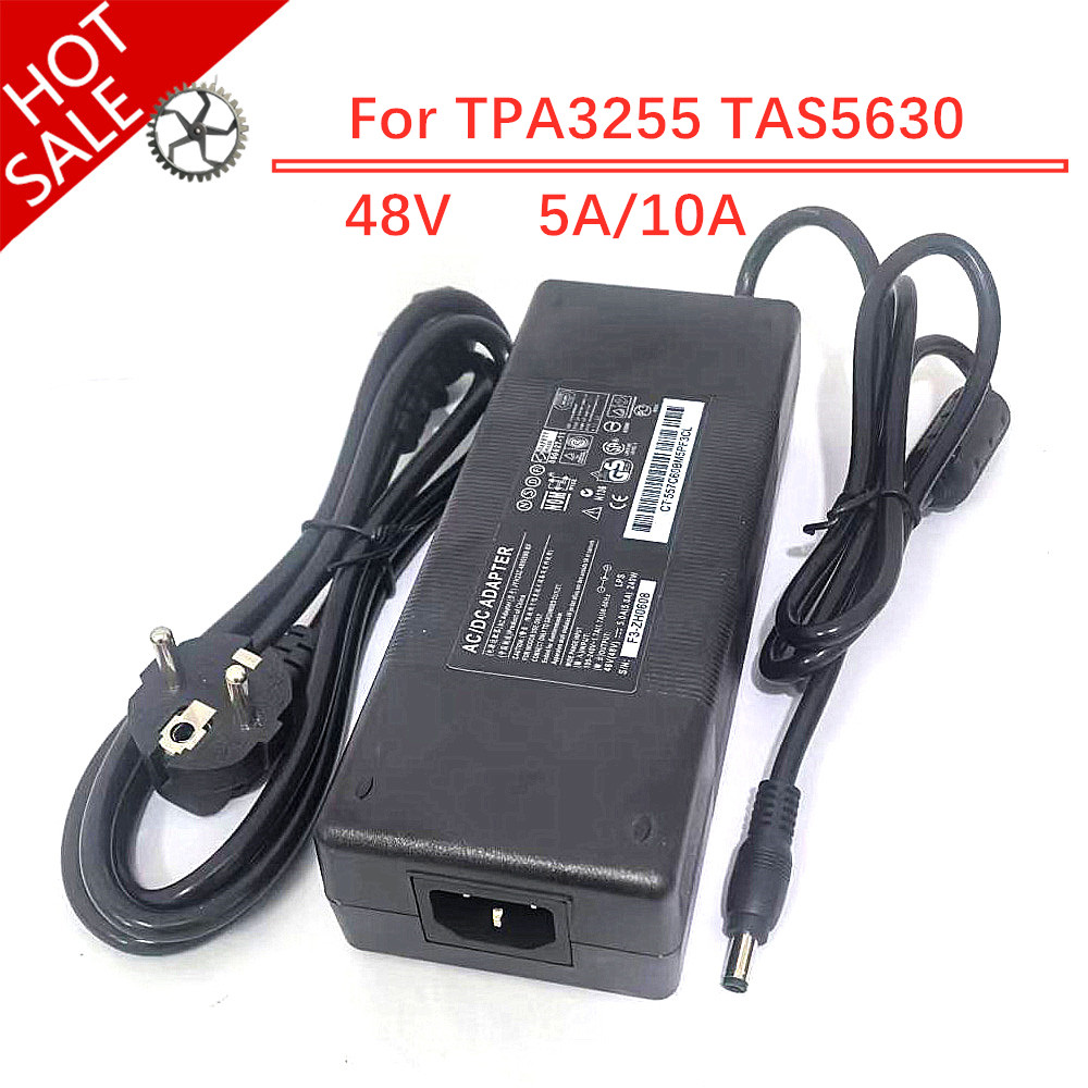 Amplifier GaN Power Adapter 48V 5A/10A Switch Power Supply Plug For AIYIMA TPA3255 TAS5630 Sound AMP