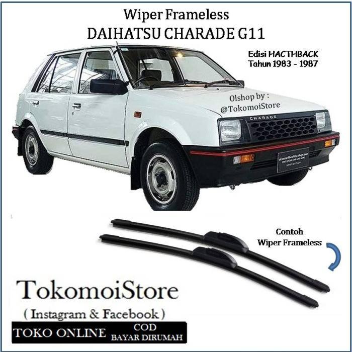 Wiper Frameless Daihatsu Charade G11